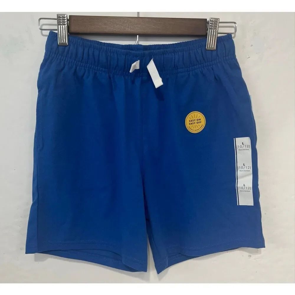 Cat & Jack Blue Shorts Boys L (10/12) NWT